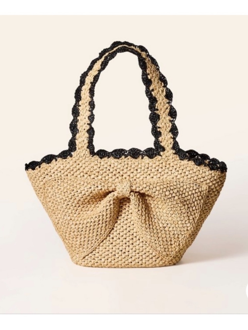 Limited edition Kate Spade x Target woven tote bag